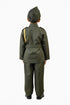Subhash Chandra Bose Freedom Fighter Kids Fancy Dress Costume - Green