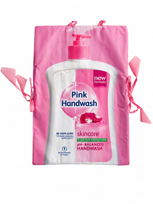 Pink Handwash Hygeine Kids Fancy Dress Costume