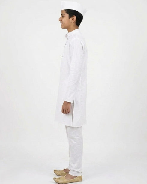 Indian Politician Parliamentarian Neta Ji National Leader Kids Fancy Dress Costume