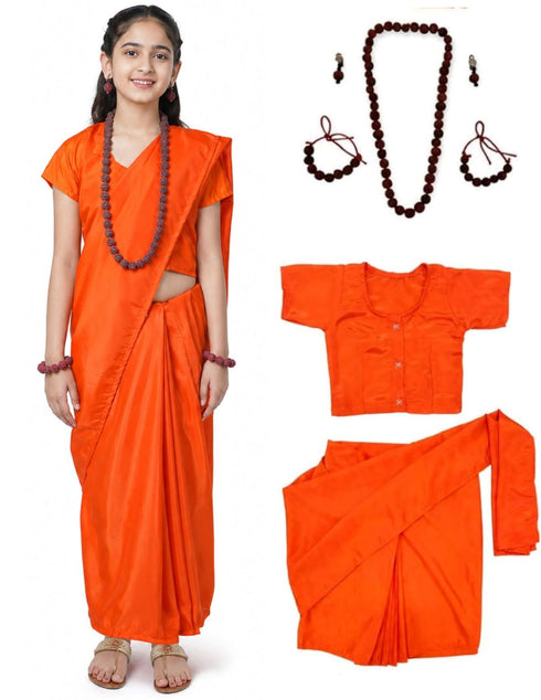 Vanwasi Sita Mata Ramayana Fancy Dress Costume for Girls & Women