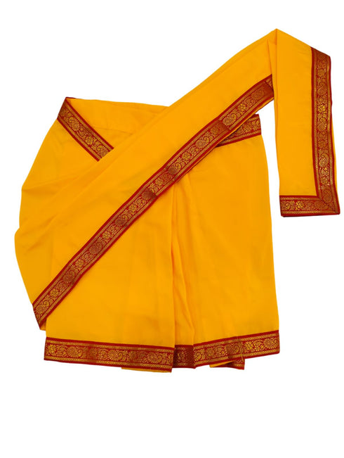 Teacher Yellow Saree Professional Kids Fancy Dress Costume