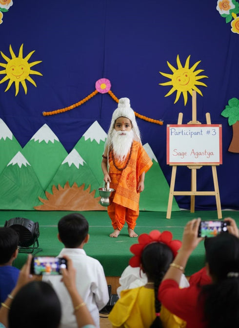 Raavana Sita Haran Sadhu Vesh | Guru Vashistha | Shukracharya Ramayan Fancy Dress Costume for Kids | Ramleela Mythological Dress for Boys | Ramleela Costume for Kids