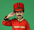 British Soldier Mangal Pandey Sepoy Hat Fancy Dress Costume Accessories