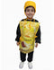 Yellow Chips Fast Food Kids Fancy Dress Costume