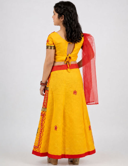 Gujarati Indian State Fancy Dress Garba Navratri Girls Costume