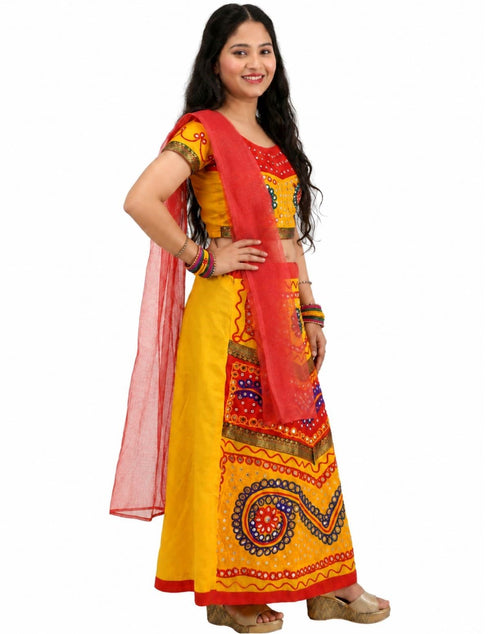 Gujarati Indian State Fancy Dress Garba Navratri Girls Costume