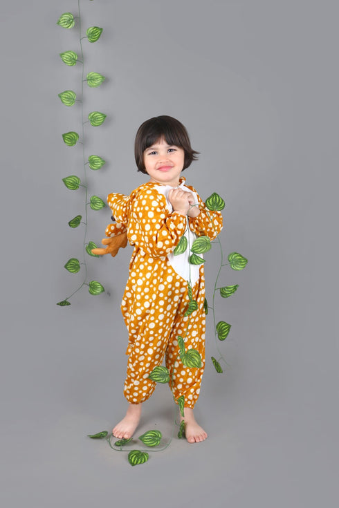 BookMyCostume Deer Reindeer Animal Fancy Dress Costume For Kids