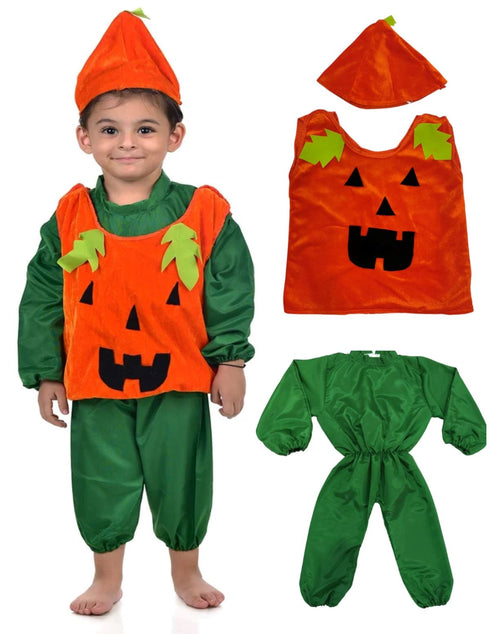 Pumpkin Vegetable Kids Fancy Dress Costume