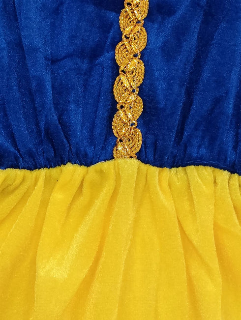 BookMyCostume Kind Princess with Dwarfs Fairy tale Kids Fancy Dress Costume | Imported