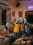 Skeleton Ghost Mask Adult & Kids Fancy Dress Costume Accessory for Halloween