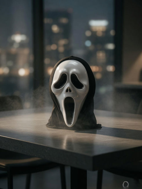 Scream Skeleton Ghost Mask Adult & Kids Fancy Dress Costume Accessory for Halloween