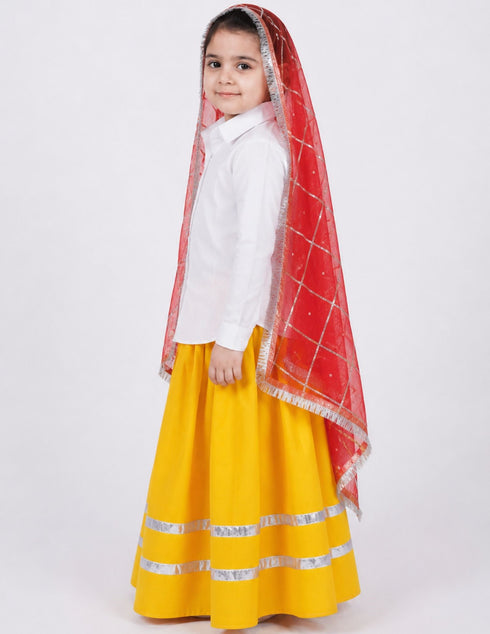 Haryana State Traditional Thel Costume for Girls and Women