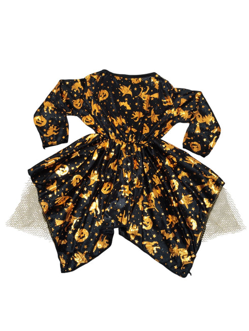 Starry Witch Kids Fancy Dress Costume | Halloween Theme | Imported