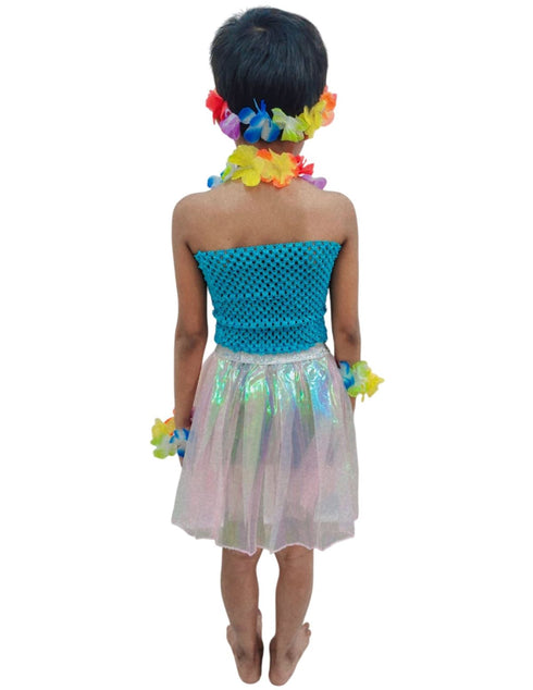 Hawaiian Hula Fancy Dress Costume for Girls and Females