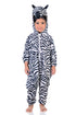 BookMyCostume Zebra African Equids Animal Kids Fancy Dress Costume | Black & White