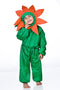 BookMyCostume Orange Flower Kids Fancy Dress Costume