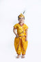 BookMyCostume Shri Krishna Kanha Kanhaiya Polka Dots Kids & Adult Fancy Dress Costume 10 Pcs Set with Accessories