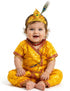 Shri Krishna Kanha Kanhaiya Polka Dots Kids & Adult Fancy Dress Costume 10 Pcs Set with Accessories