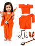 Meera Mirabai Krishna Lover and Devotee Kids Fancy Dress Costume for Girls & Women