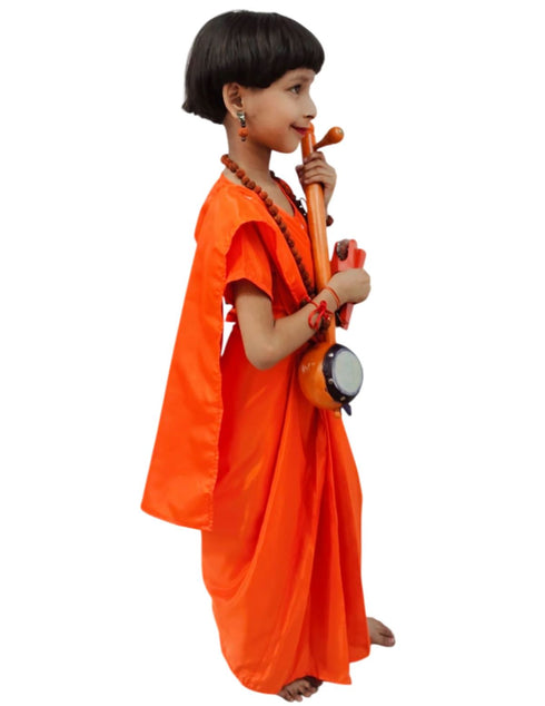BookMyCostume Meera Mirabai Krishna Lover and Devotee Kids Fancy Dress Costume for Girls & Women
