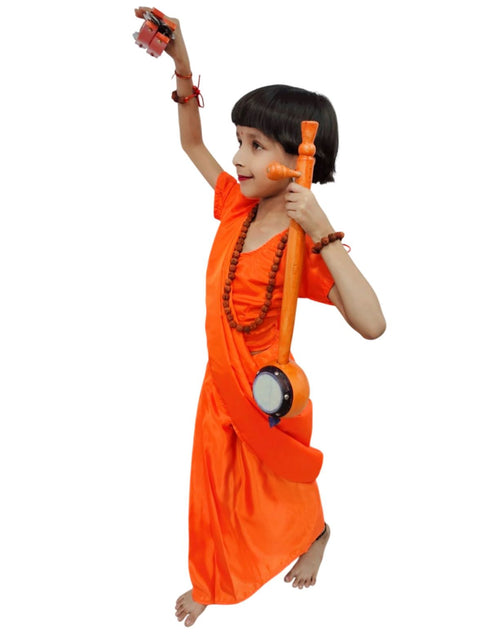 BookMyCostume Meera Mirabai Krishna Lover and Devotee Kids Fancy Dress Costume for Girls & Women