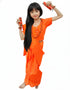 BookMyCostume Meera Mirabai Krishna Lover and Devotee Kids Fancy Dress Costume for Girls & Women