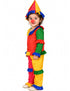 Joker Colorful Clown Kids Adults Fancy Dress Costume