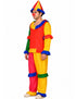 Joker Colorful Clown Kids Adults Fancy Dress Costume