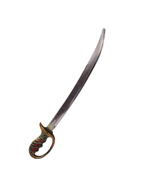 Sword Indian Talwar Plastic Toy Accessory for Kids and Adults Fancy Dress Costume