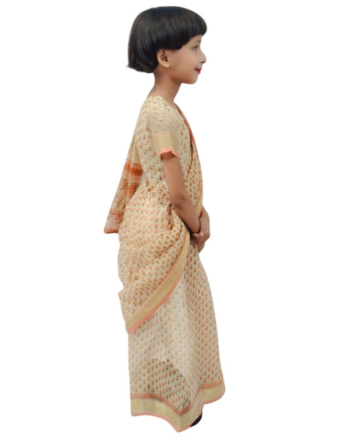 Teacher Profession Classic Saree Kids & Adults Fancy Dress Costume