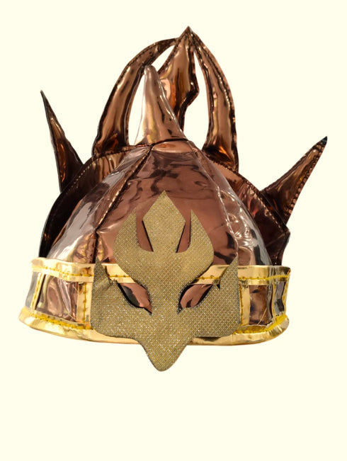 BookMyCostume Baahubali Warrior Indian Movies Character with Helmet Kids & Adults Fancy Dress Costume