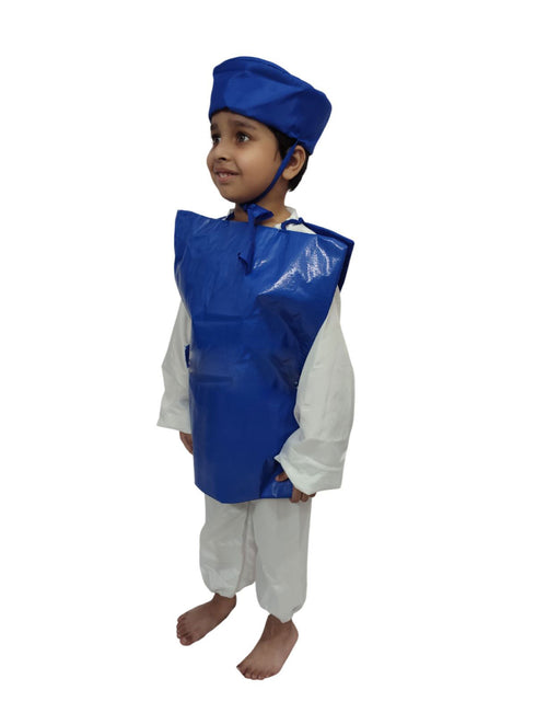BookMyCostume Blue Social Media Internet Technology Kids Fancy Dress Costume