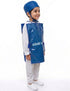 Blue Social Media Internet Technology Kids Fancy Dress Costume