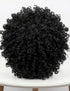 Black Curly Hair Wig Unisex Adult & Kids Fancy Dress Costume Accessory