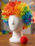 Buy Joker Clown Hair Wig & Foam Nose Unisex Adult & Kids Fancy Dress Costume Accessory