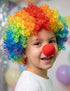Buy Joker Clown Hair Wig & Foam Nose Unisex Adult & Kids Fancy Dress Costume Accessory