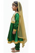 BookMyCostume Kathak Indian Classical Dance Costume for Girls | Kids Adult With Heavy Jewelry Set