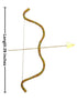 Bow and Arrow Indian Teer Kaman Ramleela Accessory for Kids and Adults Fancy Dress Costume