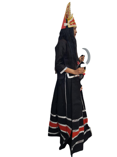 BookMyCostume Kali Mata Hindu Goddess Girls & Women Fancy Dress Costume