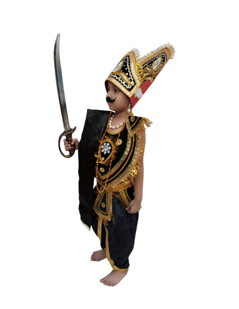 BookMyCostume Ravana Lankesh Kansa Evil Ramayana Ramlila Kids & Adults Fancy Dress Costume With Sword