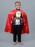 BookMyCostume Fairytale Prince Charming King Kids Fancy Dress Costume | Halloween Theme | Imported