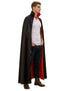 Buy Black & Red Reversible Dracula Vampire Cape Cloak Halloween Party Costume Accessory For Men | Adults