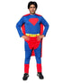 Supreme Man Superhero Halloween Theme Party Costume for Men | Boys | Adults - Regular