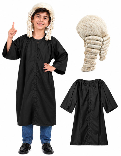 Judge Barrister Kids Fancy Dress Costume