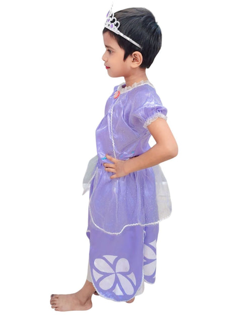 BookMyCostume Purple Fairy The First Fairytale Princess Fairy tale Kids Fancy Dress Costume