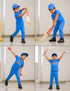 Indian Cricket Team Cricketer Boys Sports Fancy Dress Costume