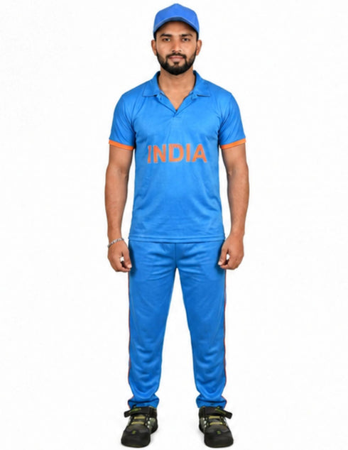 Indian Cricket Team Cricketer Boys Sports Fancy Dress Costume