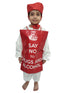 Say No to Drugs & Alcohol Social Awareness Kids Fancy Dress Costume