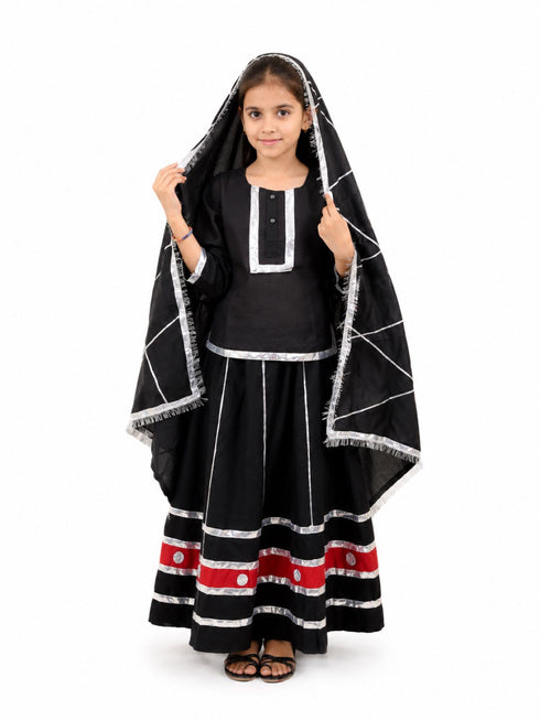 Banjara Nomads North Western India Costume for Girls and Women | Without Jewellery