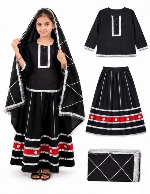 Banjara Nomads North Western India Costume for Girls and Women | Without Jewellery